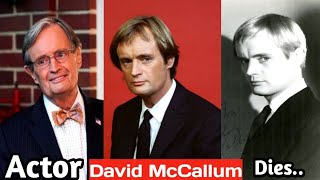 British Actor David McCallun NCIS star dies at McCallum the man from U N C L Eactor death