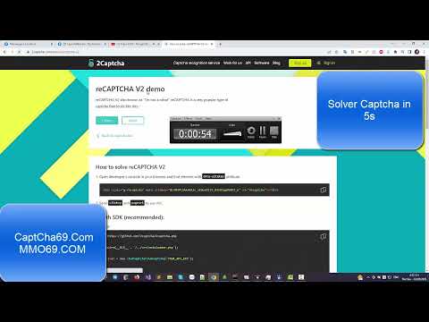 Solver Captcha in 5s - CaptCha69.Com
