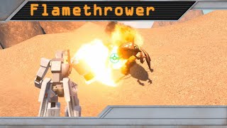 Flamethrower for my Unity game project