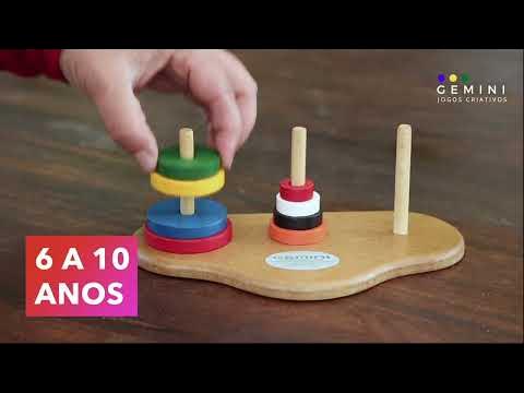 Alfabeto Silábico de Madeira - Gemini - Brinquedos Educativos e Pedagógicos  - Gemini Jogos Criativos