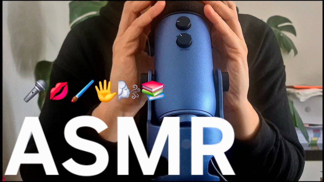 TÜRKÇE ASMR - İLK ASMR VİDEOM - AĞIZ SESLERİ, SOHBET, ANLAŞILMAYAN FISILTI, KİTAP OKUMA, YÜZ FIRÇASI