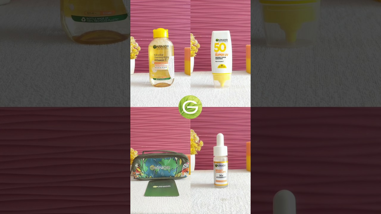 Garnier Vitamin C Power Kit 💛🎁🌟