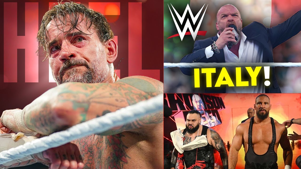 CM Punk TURNING HEEL!? Status Revealed | WWE ITALY PLE In 2026..., Bronsons TAG TEAM CHAMP | WWE