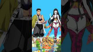 tanjiro vs hashira|| gyomei vs upper moon|| sanemi vs lower moon #anime