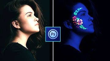 Photoshop Touch : Skin Paint Glow Effect Tutorial [ Step By Step ] dayalcreations
