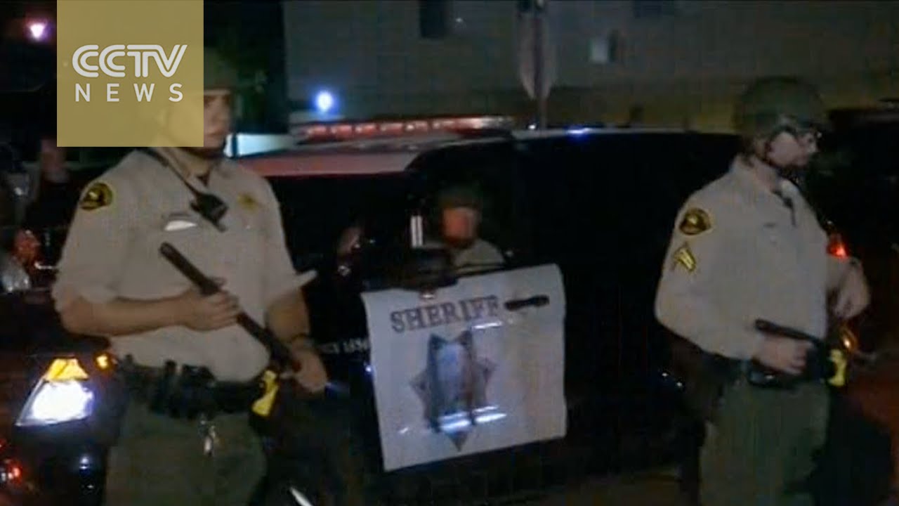 Unarmed black man shot dead by police in southern California