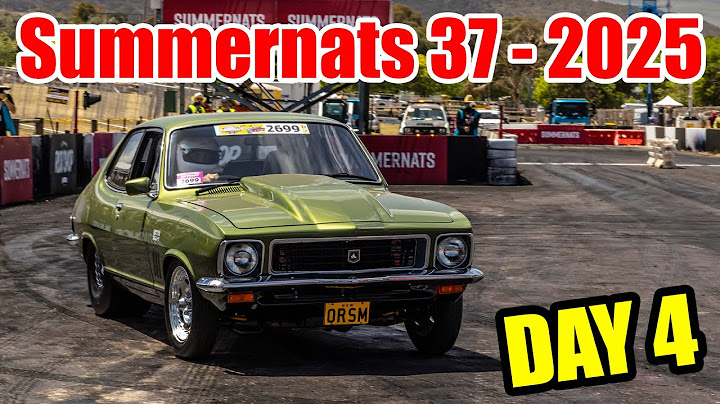 Summernats 37 - 2025 - Day 4 - The Final Showdown!