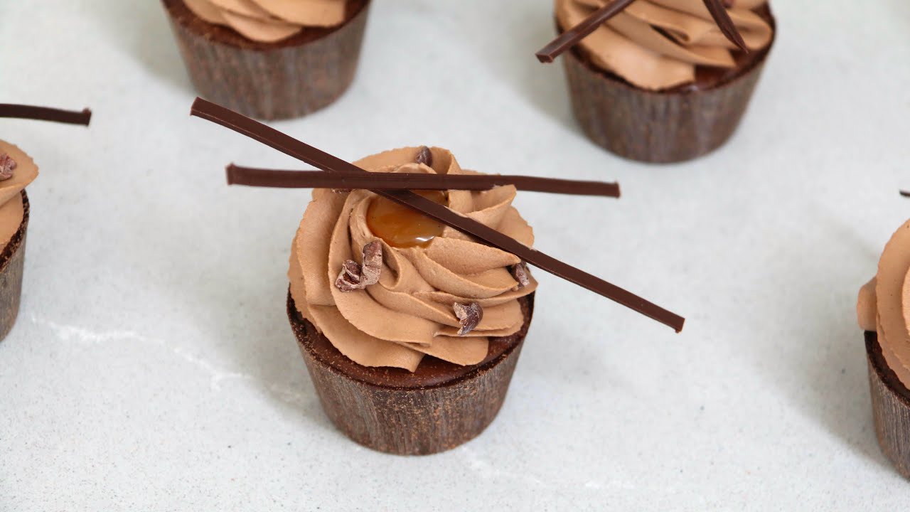 Petits gâteaux Caramel Chocolat