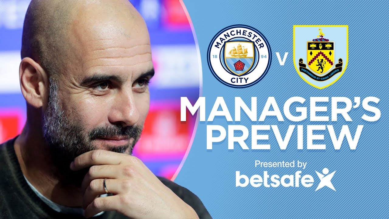 man city owner WE'LL PLAY OUR STRONGEST TEAM POSSIBLE | FA Cup Guardiola Press Conference | City v Burnley