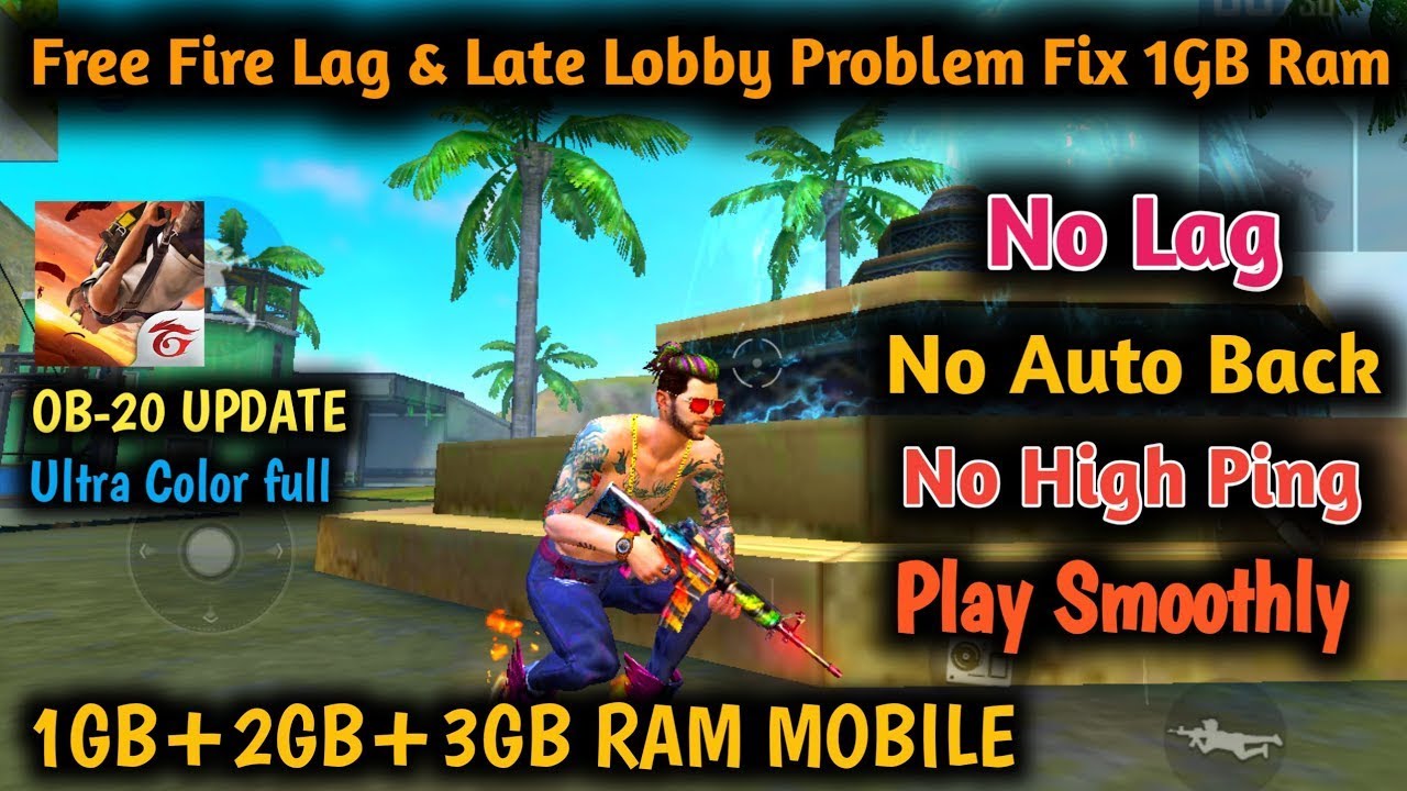How to Play Free Fire Without Lag In 1&2&3&4Gb ram Mobile ...