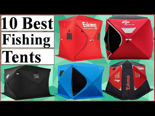 ️⃣ The best pop up ice fishing tents: what you need to know