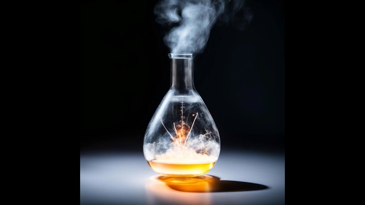 Взаимодействие этилена с бромной водой #chemistry #experiment #science ...