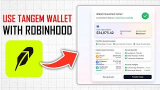 How To Use Tangem Wallet with Robinhood (Full Guide)