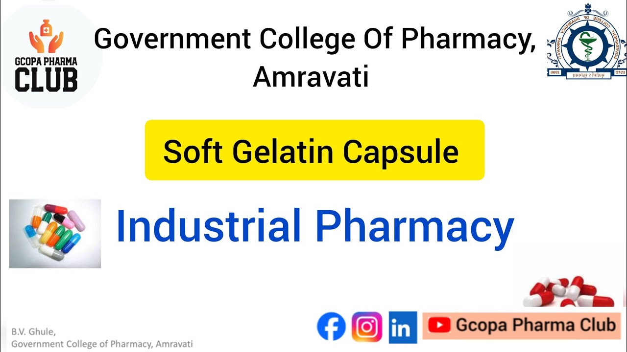 Soft Gelatin Capsule Manufacturing Process. YouTube