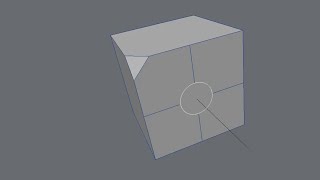 LightWave Model - Rounder, bevel a point