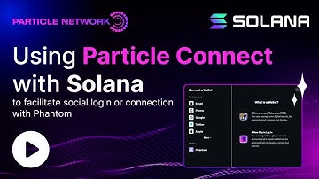 Integrating Social Logins with Solana Wallet-Adapter in Just 2 Lines of Code: Particle Network Demo