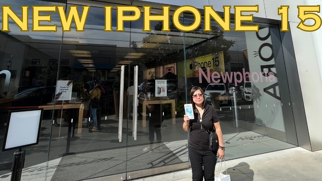 IPHONE 15 Apple Store Otay Ranch Majo_Travel YouTube