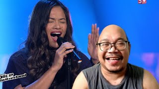 Sarawakian Nortasha Dayang Sings I Have Nothing | The Voice of Switzerland 2020 | Filipino Reacts