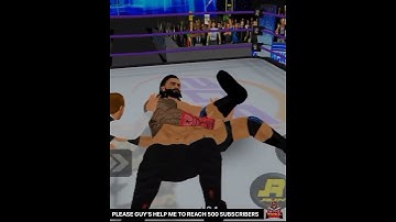 WR3D 2K22 Roman Reigns Outta No Where Low Blow TO Drew McIntyre 😱