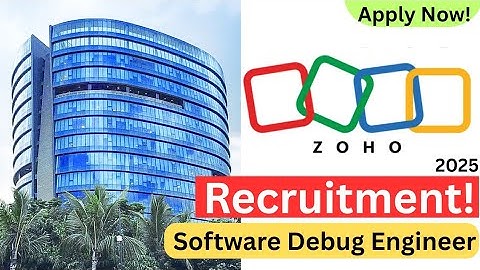 ZOHO Hiring Again! | Software Debug Engineer | 0 - 3 yrs Exp | Apply ASAP!