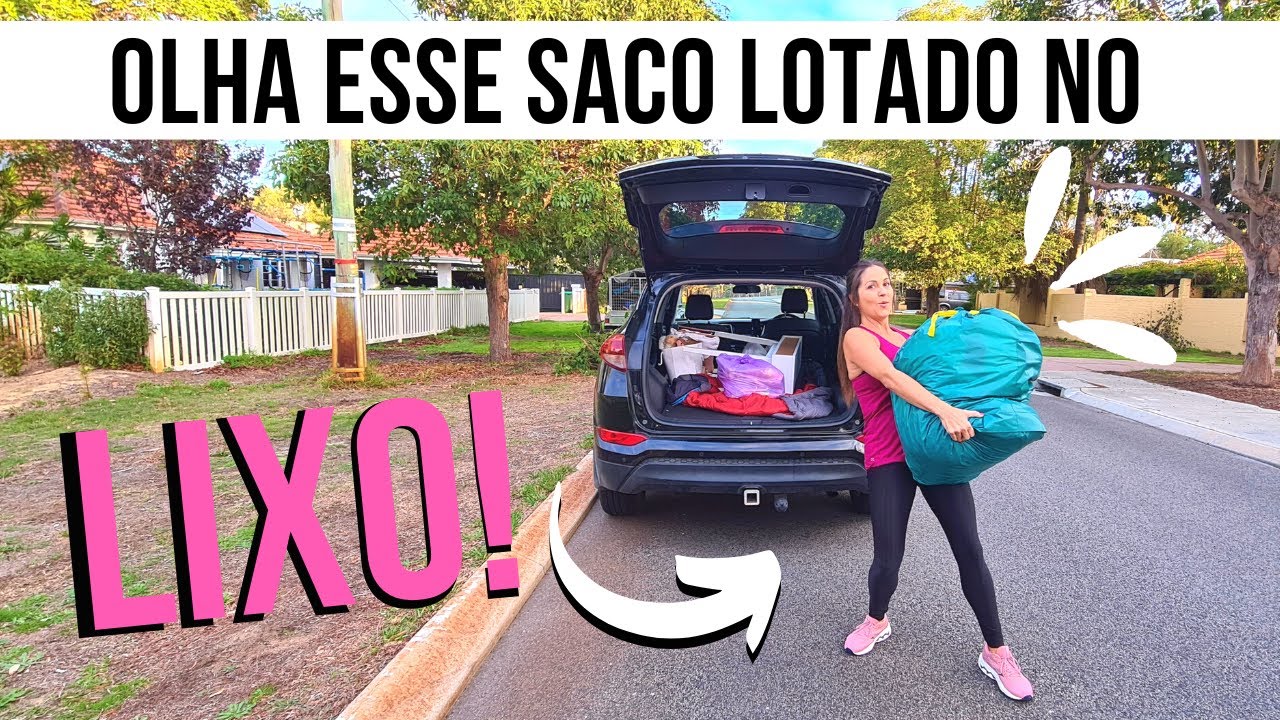 LIXO NA AUSTRALIA - NÃO ACREDITO QUE JOGARAM TUDO ISSO NO LIXO - Ep40