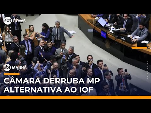 Video sbt-manha-camara-derruba-mp-apresentada-como-alternativa-ao-aumento-do-iof