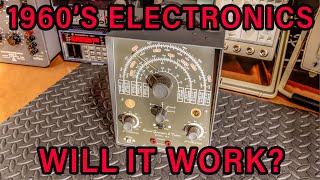 1960's Electronics - Let's See If It Works!