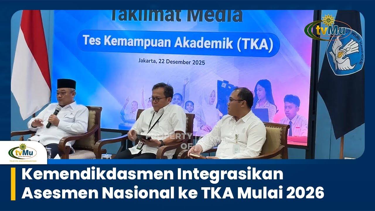 Kemendikdasmen Integrasikan Asesmen Nasional ke TKA Mulai 2026