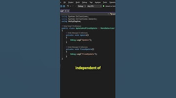 Update vs FixedUpdate Explained in 1 Minute | Unity Tutorial