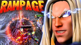 RAMPAGE!! EPIC INVOKER vs BROODMOTHER MID | Dota 2 Invoker