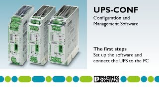 UPS-CONF: Setting up the software screenshot 1