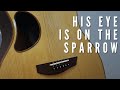 His eye is on the sparrow   acoustic cover by derek charles johnson   music