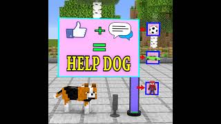 Choose The Right Item For The Dog And Baby Herobrine 👍️