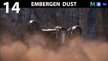 EmberGen Dust VDBs with V-Ray — Razor Crest VFX Lecture 14