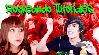 Miku Me Enseña A Hacer Gusanitos De CHAMOY! - Rockeando Tutoriales