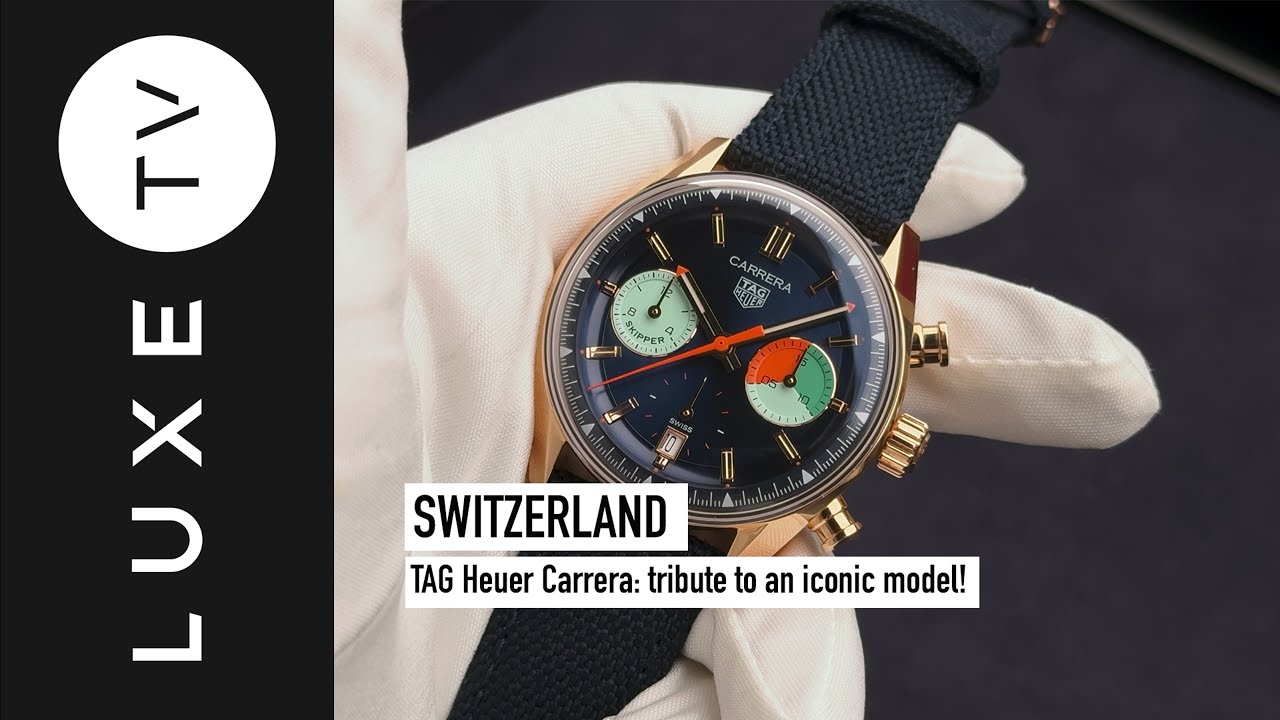 TAG Heuer Carrera 【freedom.k】 TAG Heuer Carrera: tribute to an iconic model! - YouTube