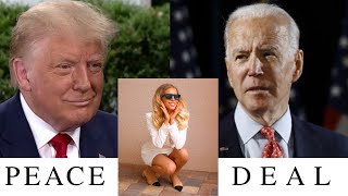 Biden Takes Credit For Trump's Peace Deal | The Blonde Politician