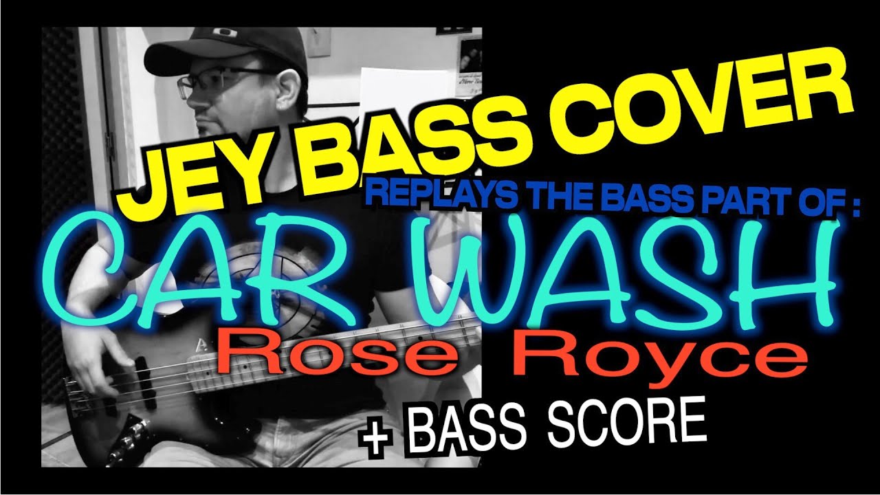 Car Wash / Rose Royce / Bass Cover (+ bass score) YouTube