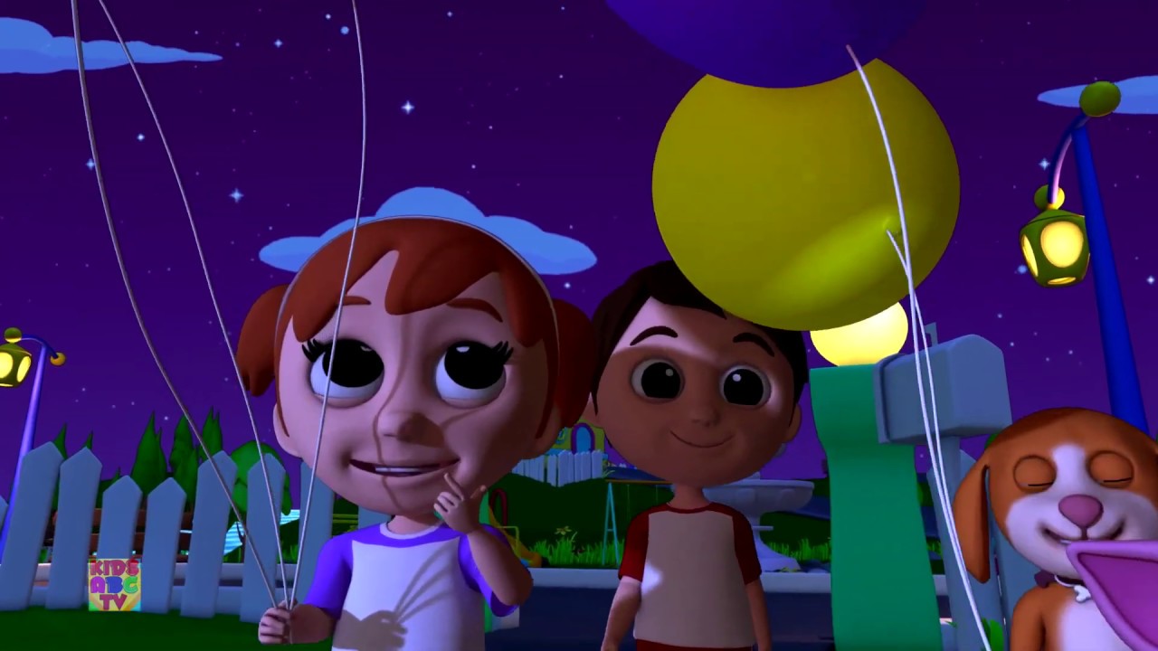 Balloon Song Luke and Lily Cartoons For Babies Kids Videos by Kids ABC