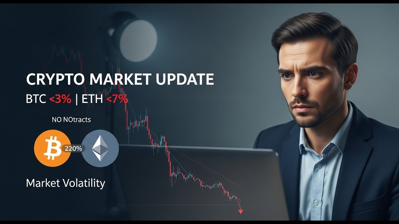 Crypto Markets React to Global Uncertainty | BTC & ETH Under Pressure ...