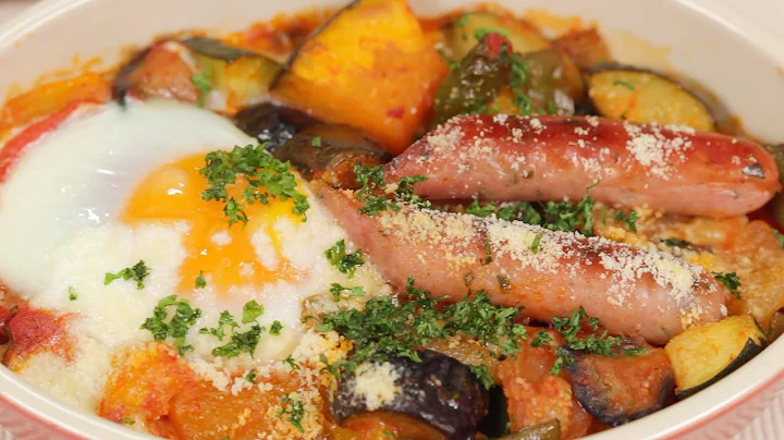 Ratatouille and Toasted Breakfast Ratatouille Recipe | Cooking with Dog