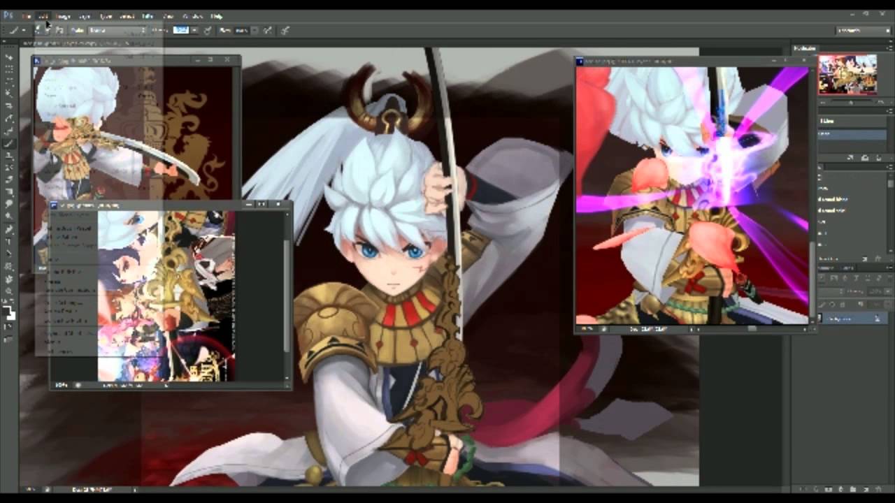 seven knight ace speed paint youtube