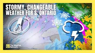 Gusty, Warm System In Southern Ontario Will End With More Snow