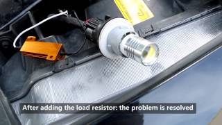 why do you need load resistors for switchback led bulbs