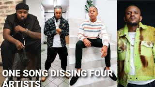Diss track directed to Mr Jazziq, Kabza de small, Young stunna and Masterpiece
