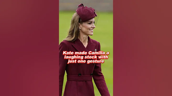 Kate made Camilla a laughing stock with just one gesture #fyp #foryou #kate #royal