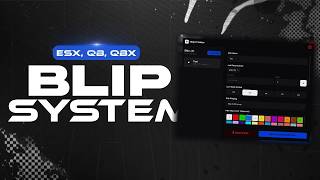 Blip System | FiveM Script [ESX, QB, QBX]