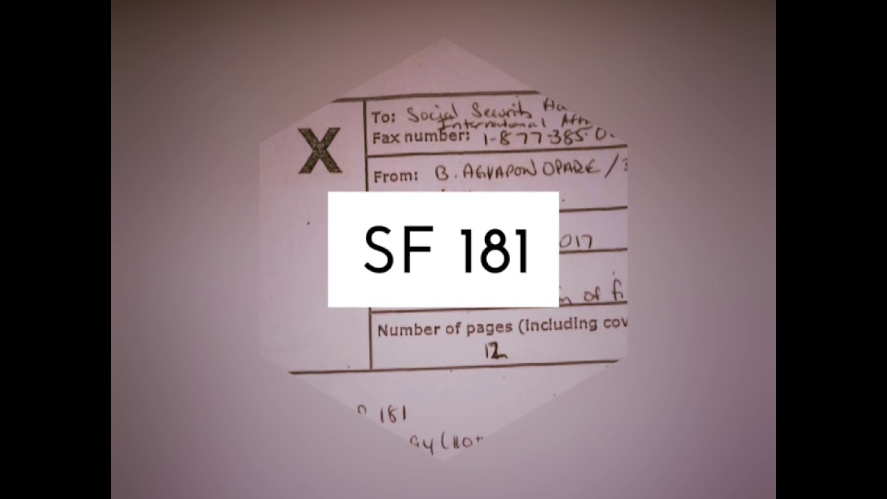 public notice correction of race and ethnicity sf181 standard standard form 181