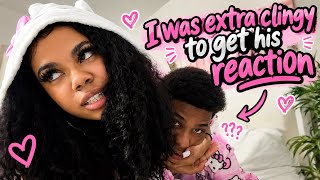 Information Being EXTRA clingy to get Daveon’s reaction (he got fed up)  Update