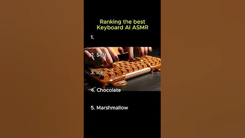Ranking the best keyboard asmr ai videos #ai #asmr #relaxing #asmrsounds #keyboard